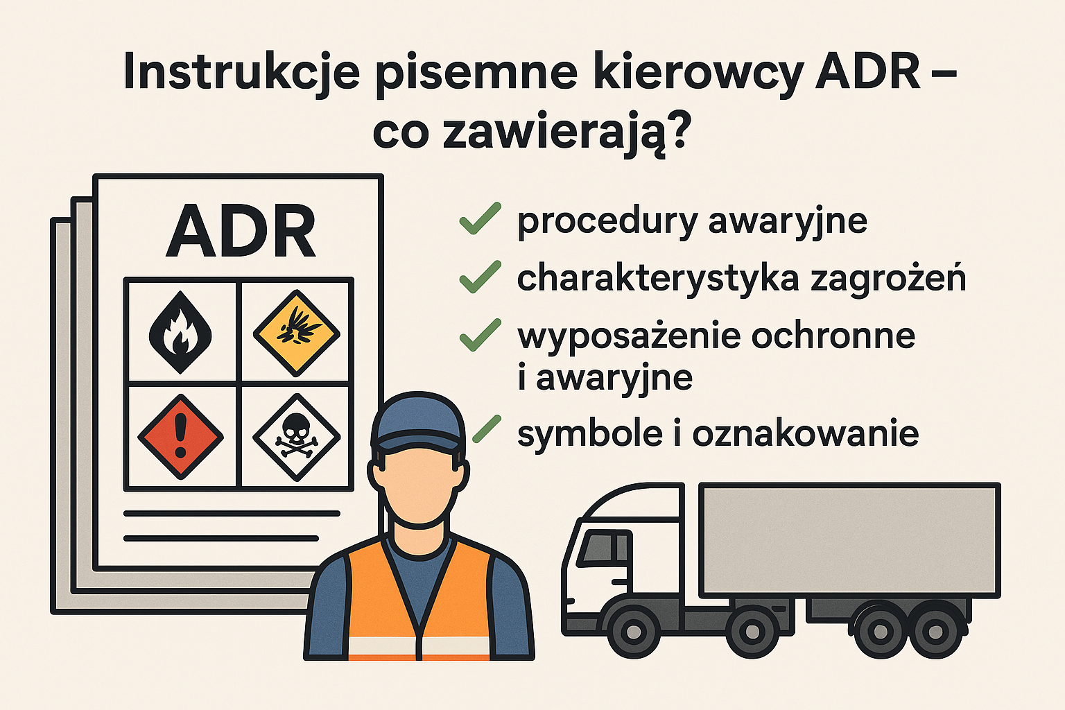 instrukcje pisemne ADR instrukcje pisemne ADR, doradca ADR